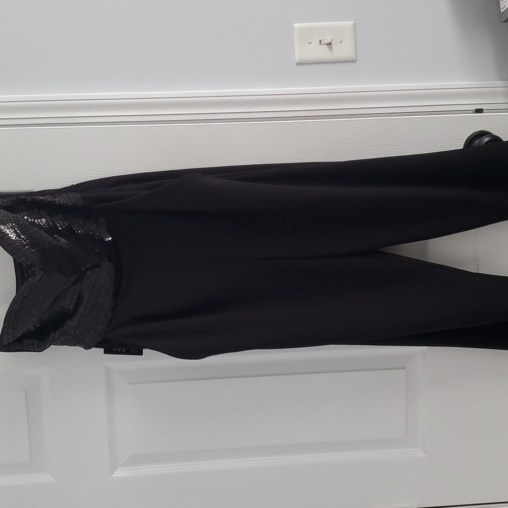 NWT Black strapless jumpsuit